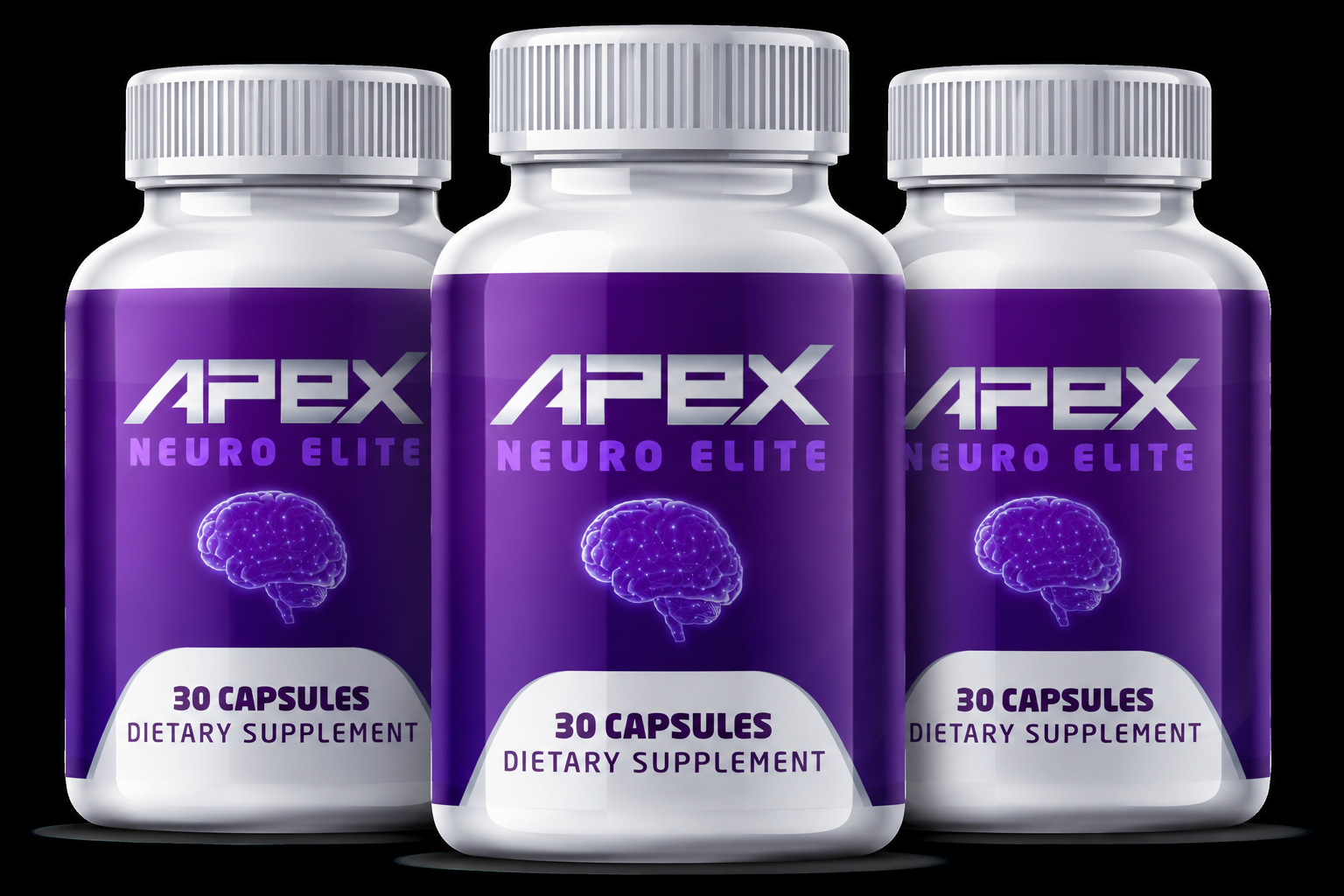 Apex Neuro Elite Brain Support Supplement Capsules